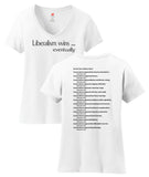 Liberialism Wins Eventually... Short Sleeve T Shirt - Lean Left